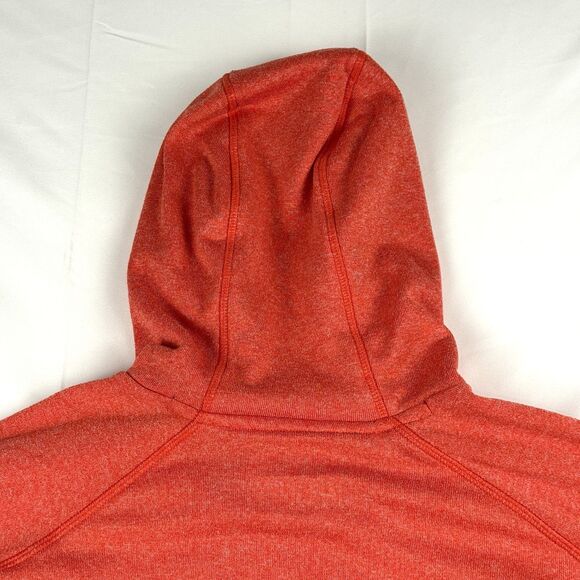 Adidas Ultimate Pullover Hoodie Sz Medium Bright Red Sweatshirt Kangaroo Pocket - Picture 11 of 15